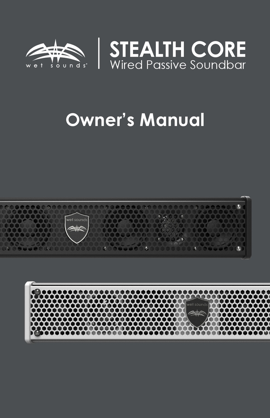 WET SOUNDS STEALTH CORE SERIES OWNER'S MANUAL Pdf Download | ManualsLib