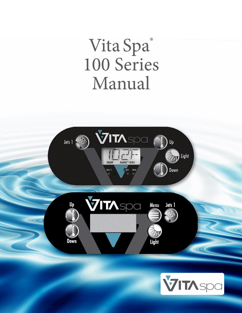 Vita Spa L100 Series Owners Manual