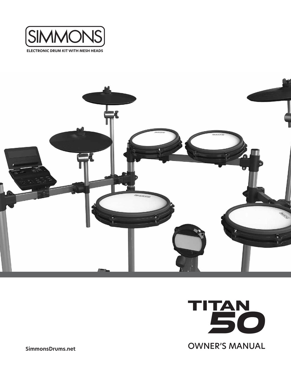 SIMMONS TITAN 50 OWNER'S MANUAL Pdf Download | ManualsLib