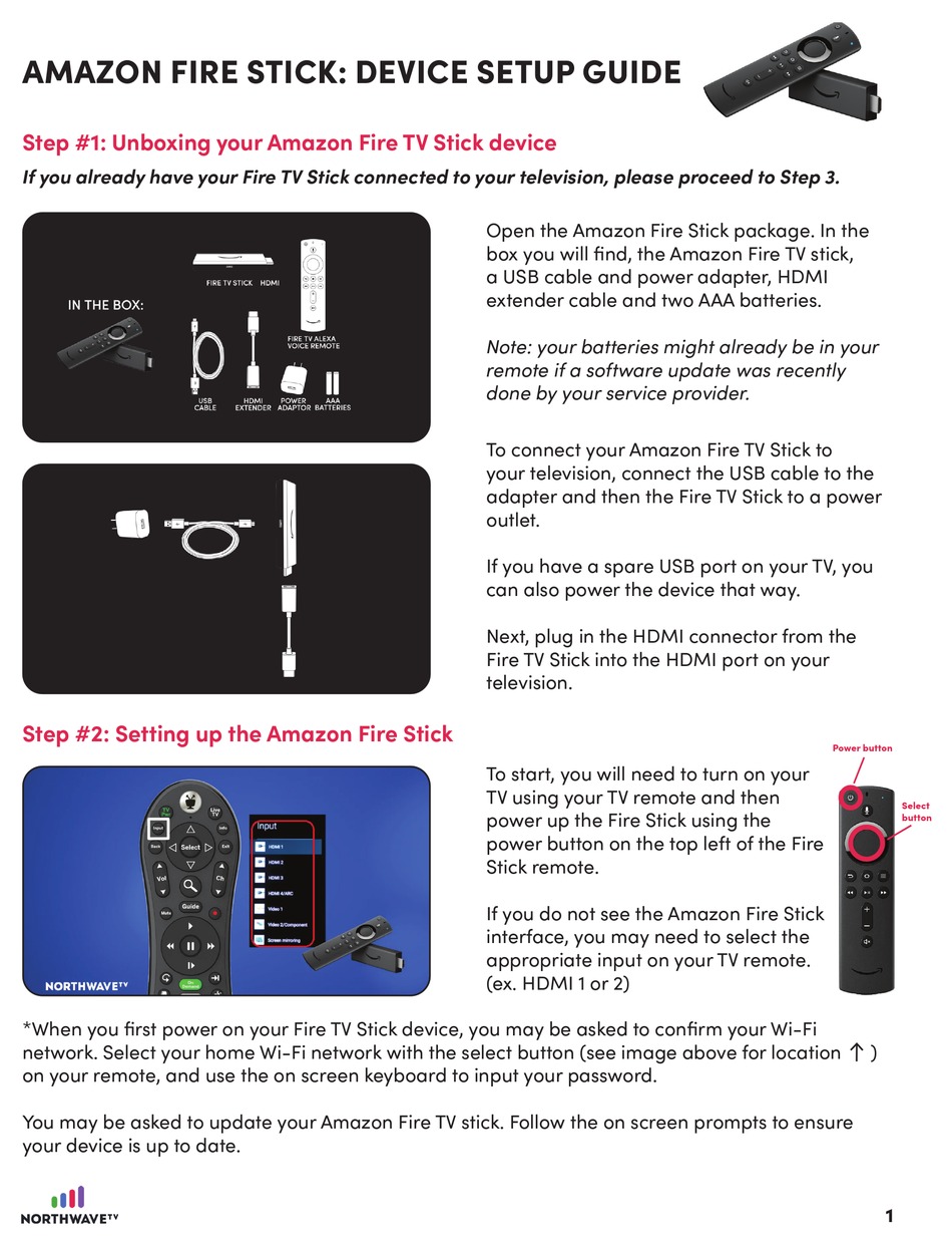 AMAZON FIRE STICK DEVICE SETUP MANUAL Pdf Download ManualsLib