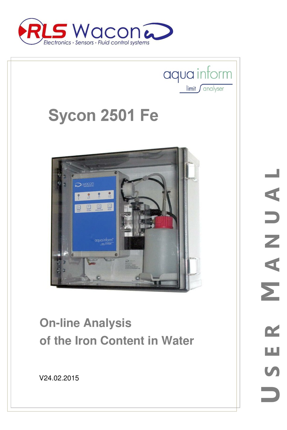 RLS WACON AQUA INFORM SYCON 2501 FE USER MANUAL Pdf Download ManualsLib