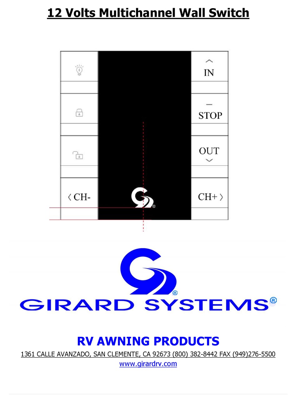 GIRARD SYSTEMS 98GC782 QUICK START MANUAL Pdf Download ManualsLib