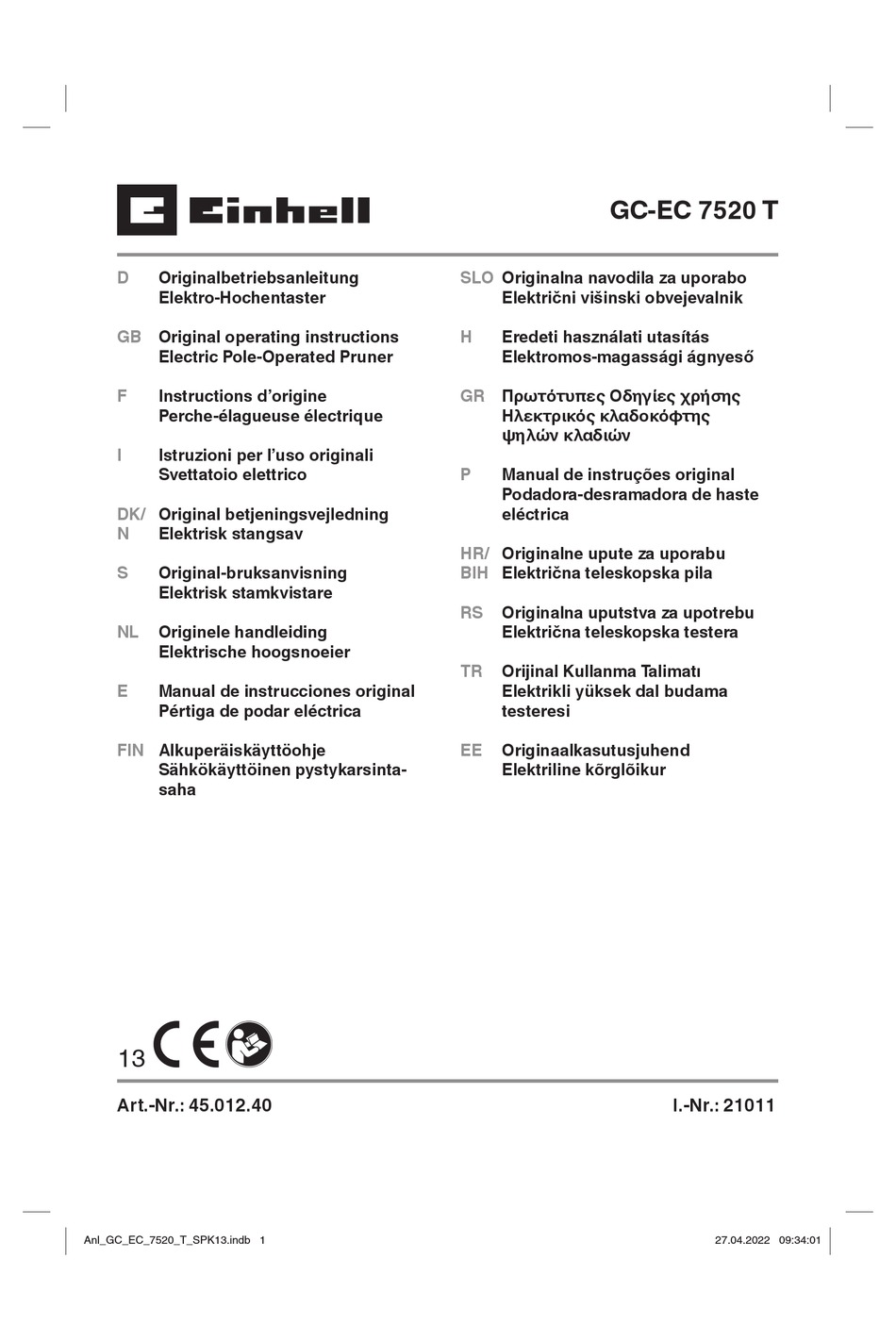 einhell-gc-ec-7520-t-original-operating-instructions-pdf-download