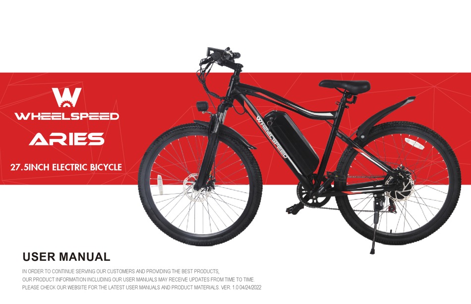 WHEELSPEED ARIES 2022 USER MANUAL Pdf Download ManualsLib