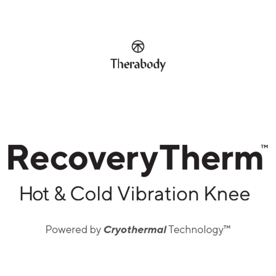 THERABODY RECOVERYTHERM HOT & COLD VIBRATION KNEE USER MANUAL Pdf