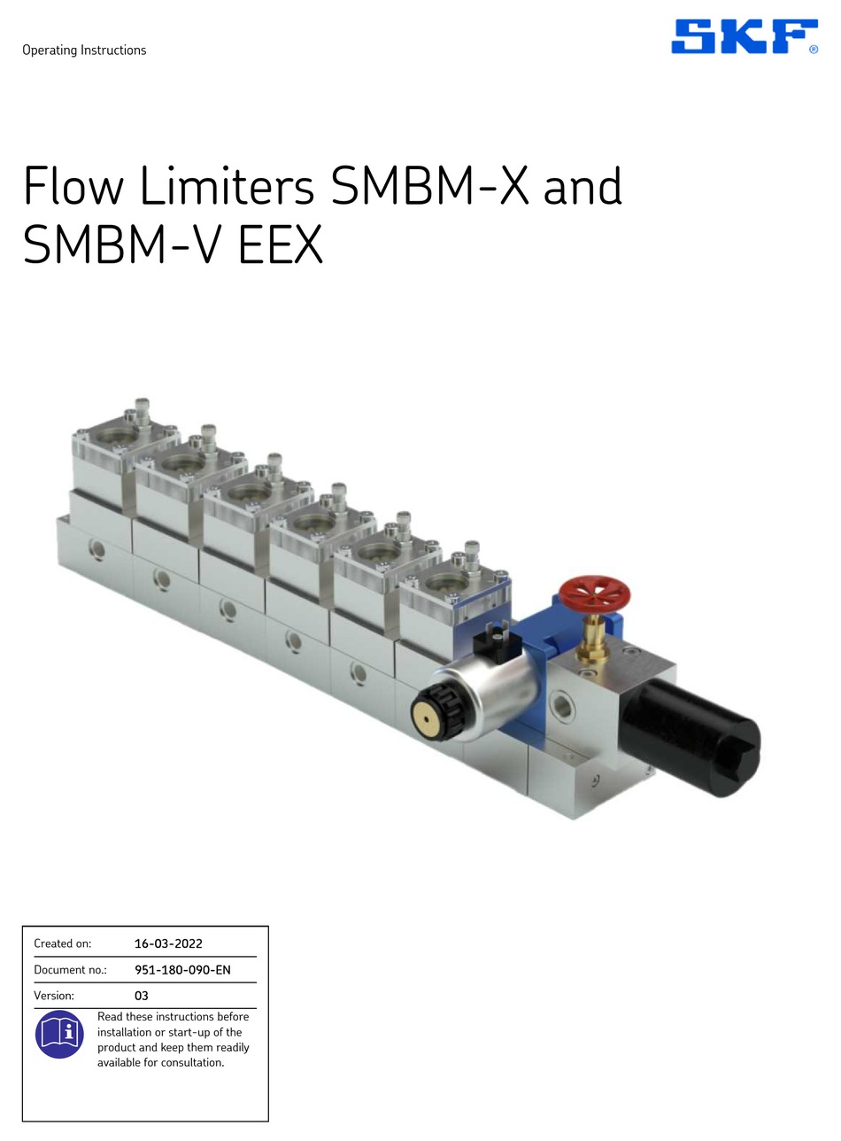 SKF SMBM-X OPERATING INSTRUCTIONS MANUAL Pdf Download | ManualsLib