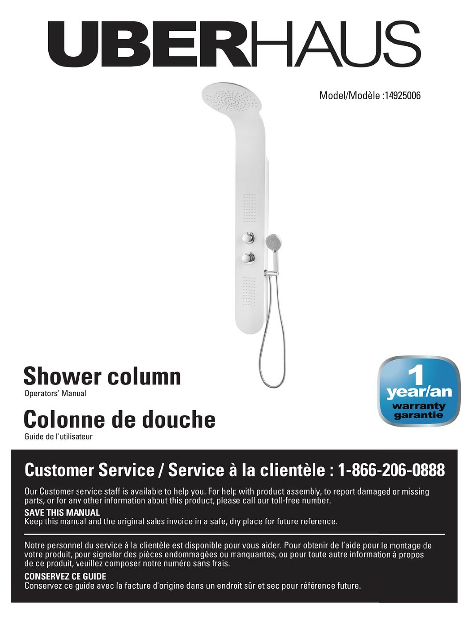 UBERHAUS 14925006 INSTALLATION INSTRUCTIONS Pdf Download ManualsLib