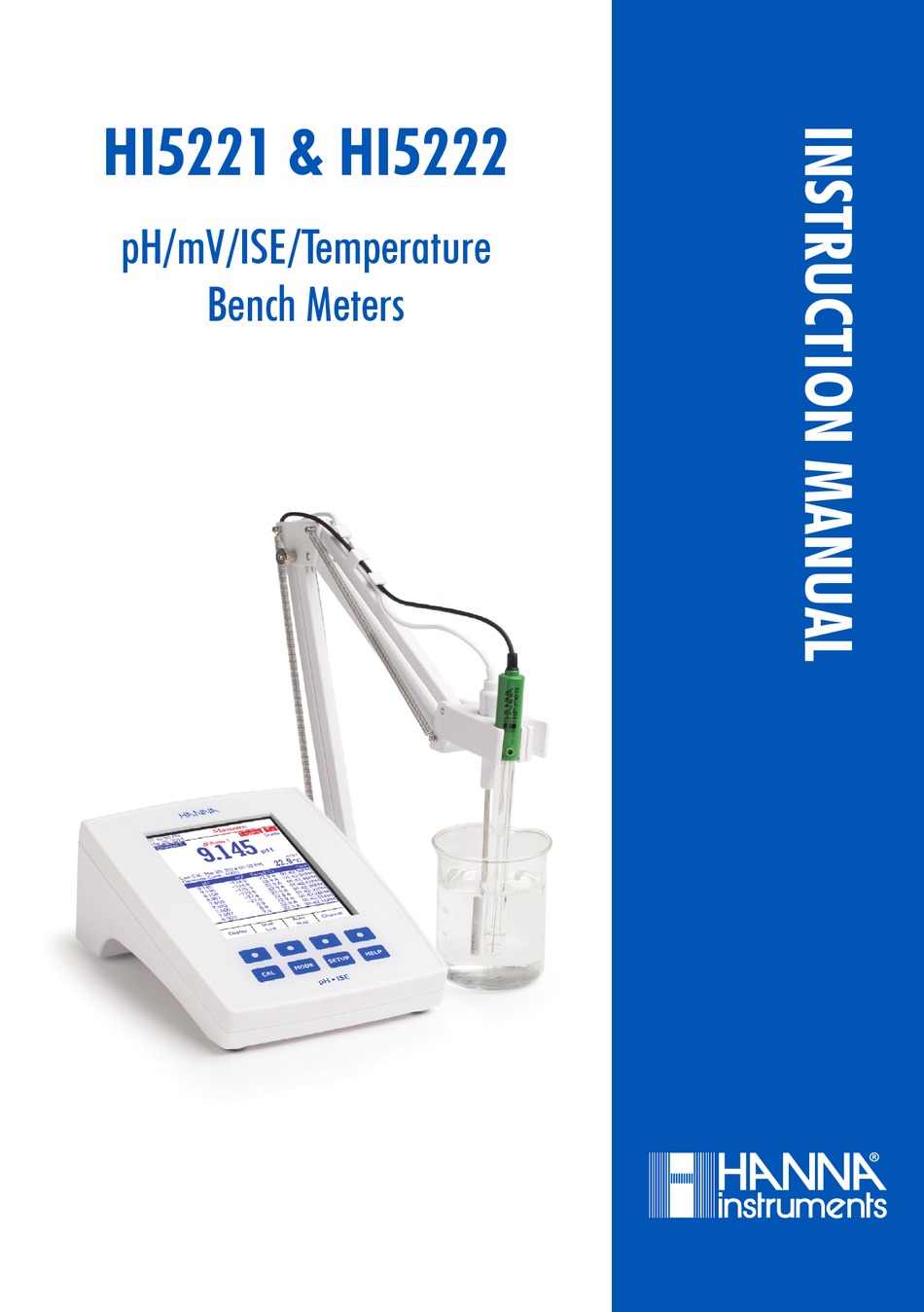 HANNA INSTRUMENTS HI5221 INSTRUCTION MANUAL Pdf Download ManualsLib