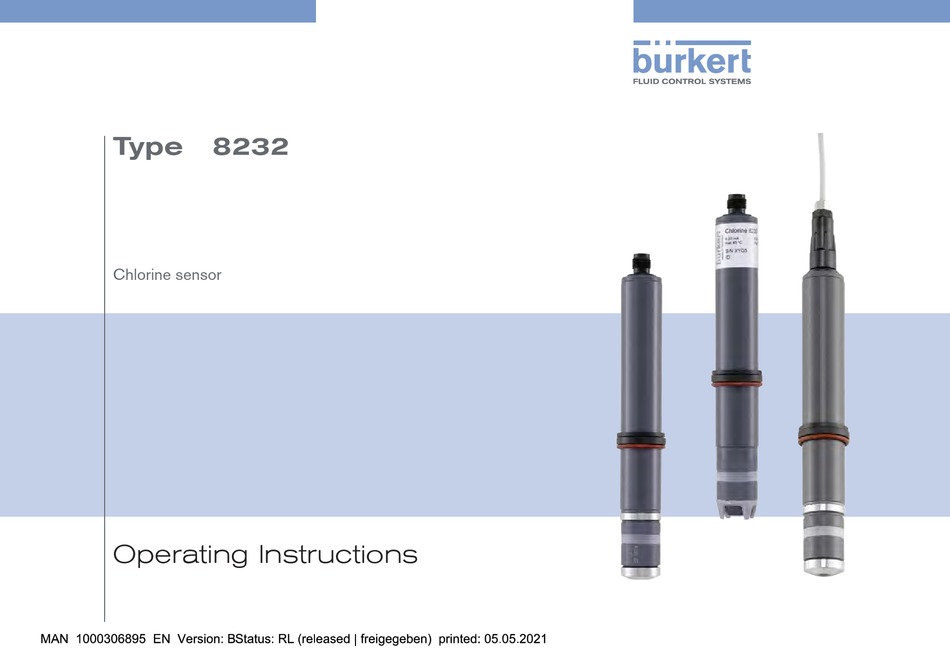 BURKERT 8232 OPERATING INSTRUCTIONS MANUAL Pdf Download ManualsLib