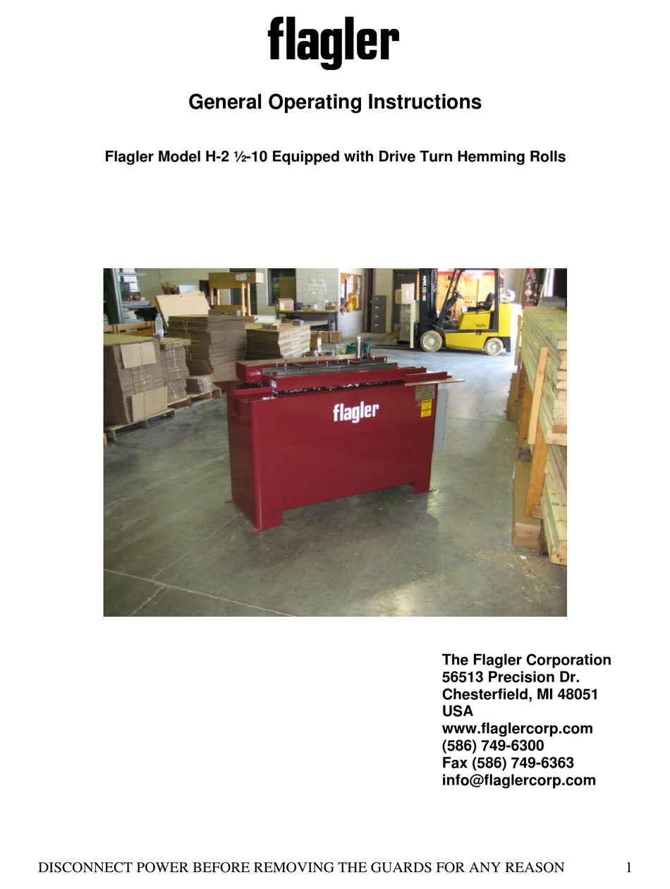 FLANGER FLDTHR10 GENERAL OPERATING INSTRUCTIONS Pdf Download ManualsLib