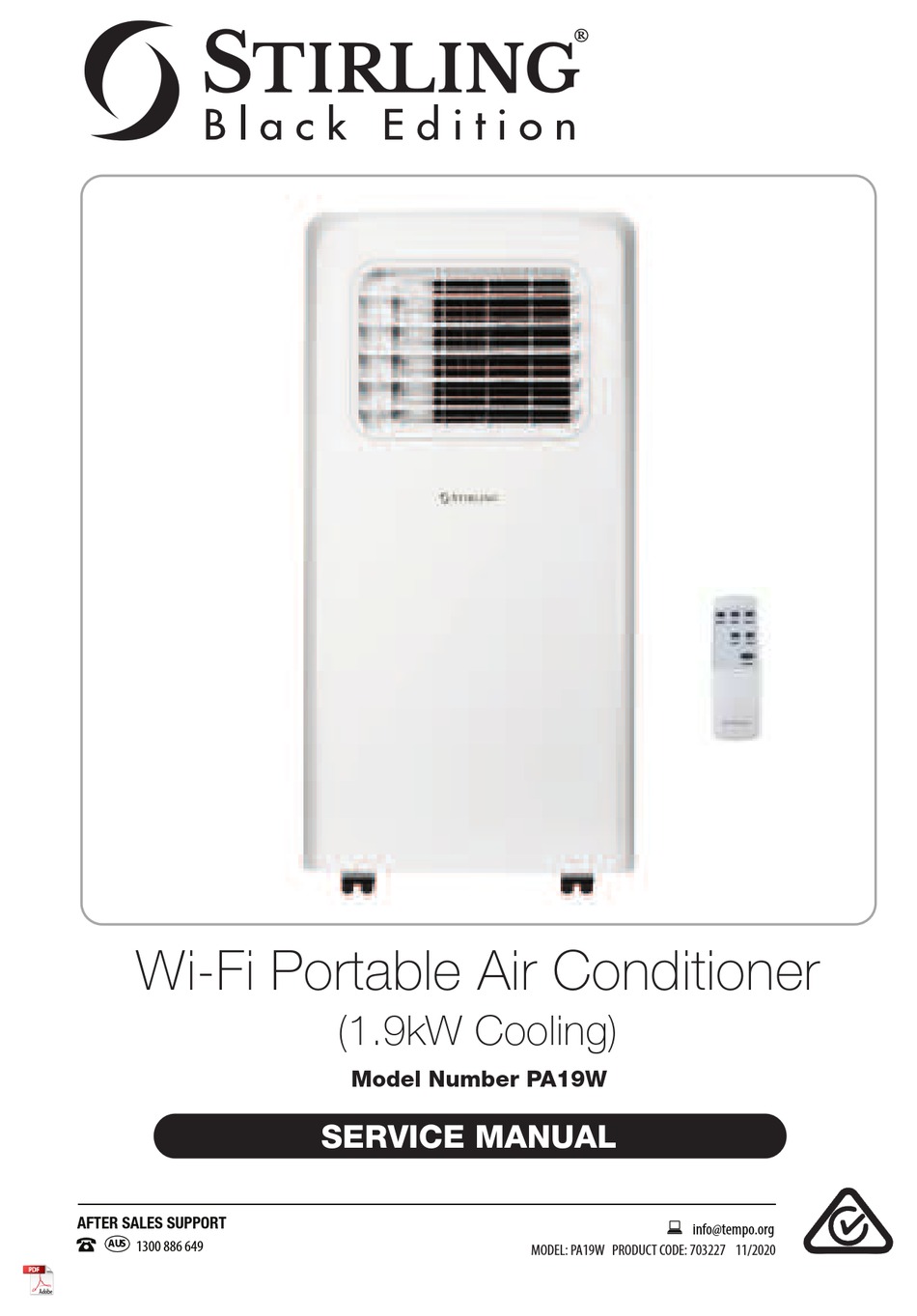 STIRLING PA19W BLACK EDITION SERVICE MANUAL Pdf Download ManualsLib
