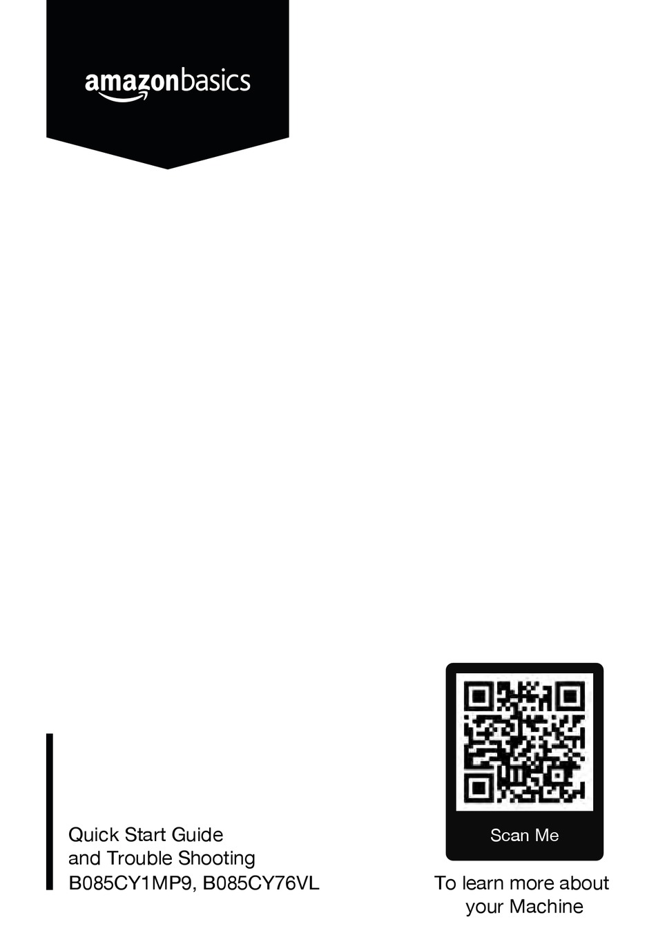 AMAZONBASICS B085CY1MP9 QUICK START MANUAL Pdf Download ManualsLib