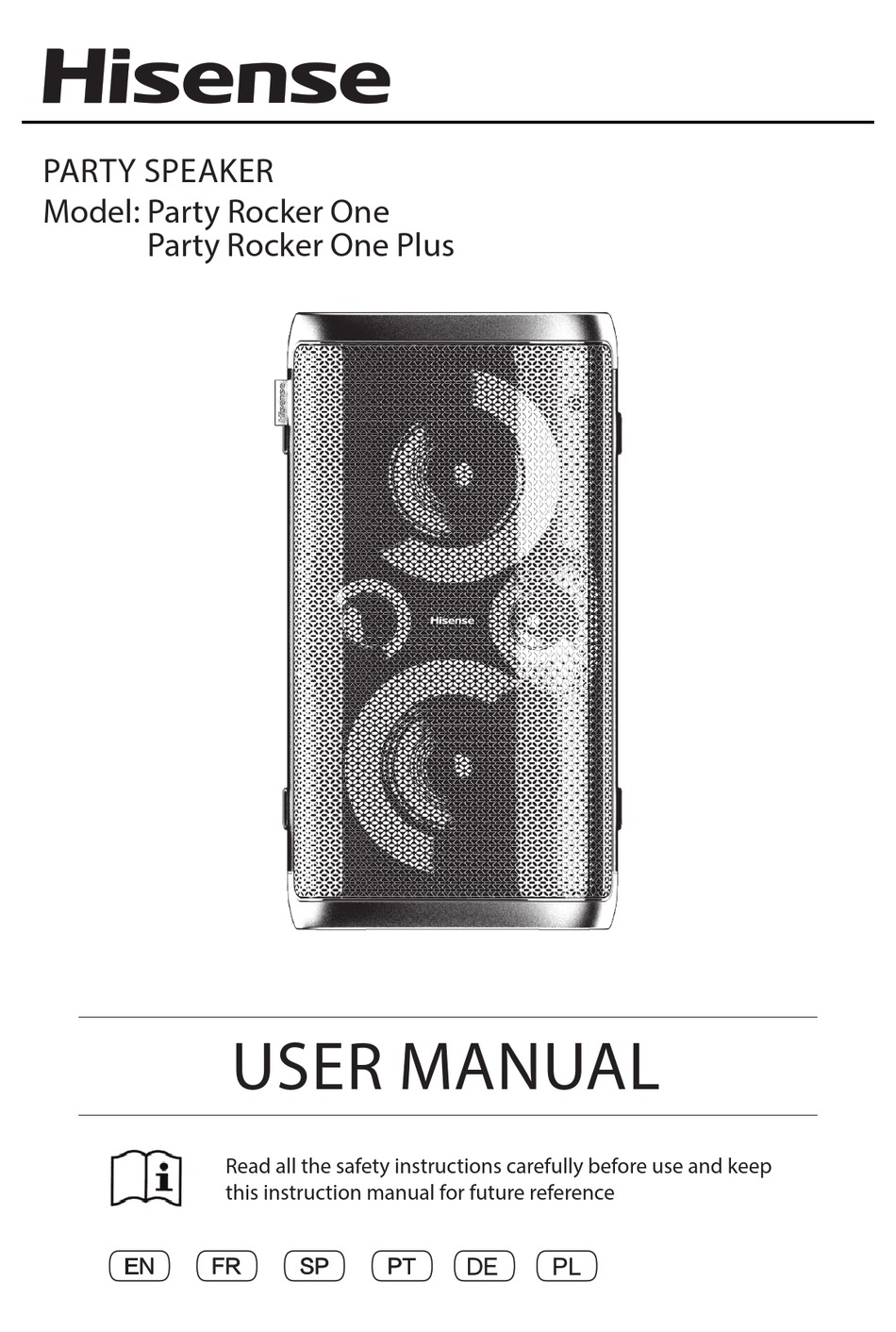 колонка hisense party rocker one