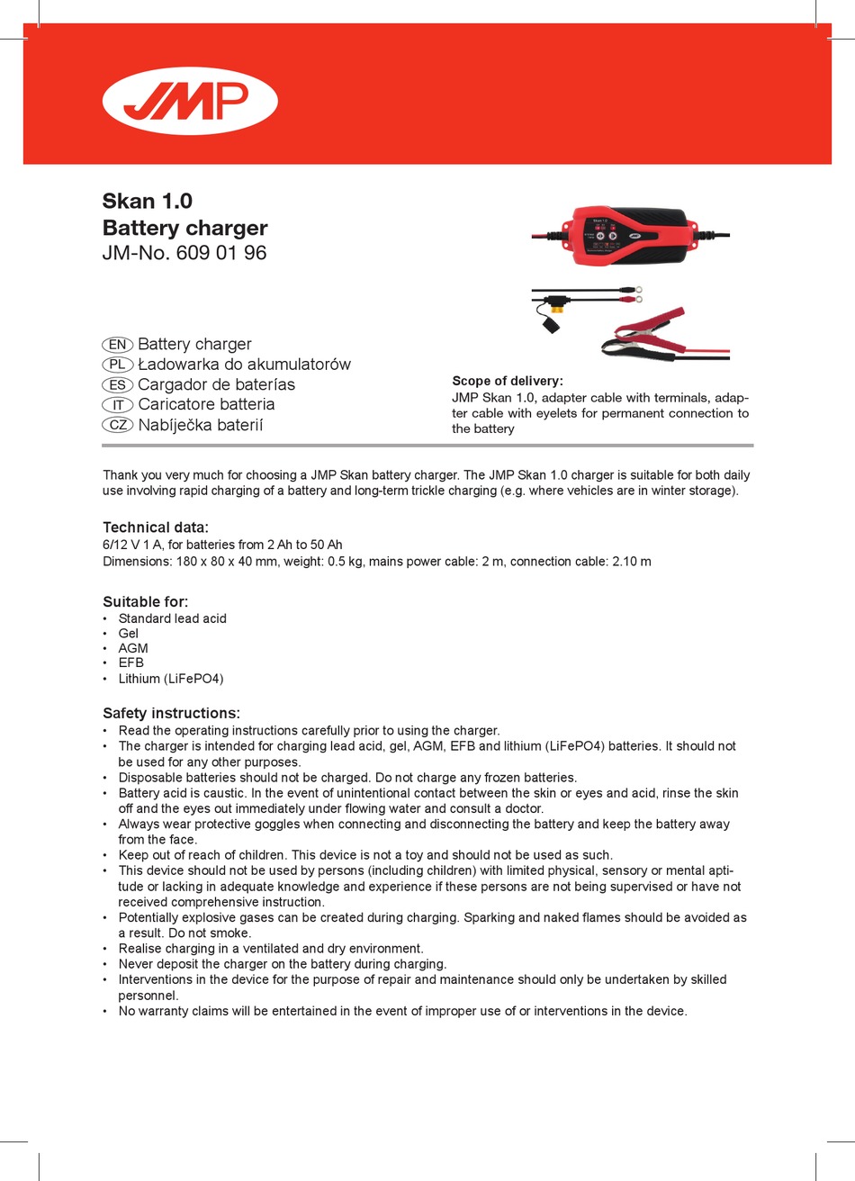 JMP SKAN 1.0 MANUAL Pdf Download ManualsLib