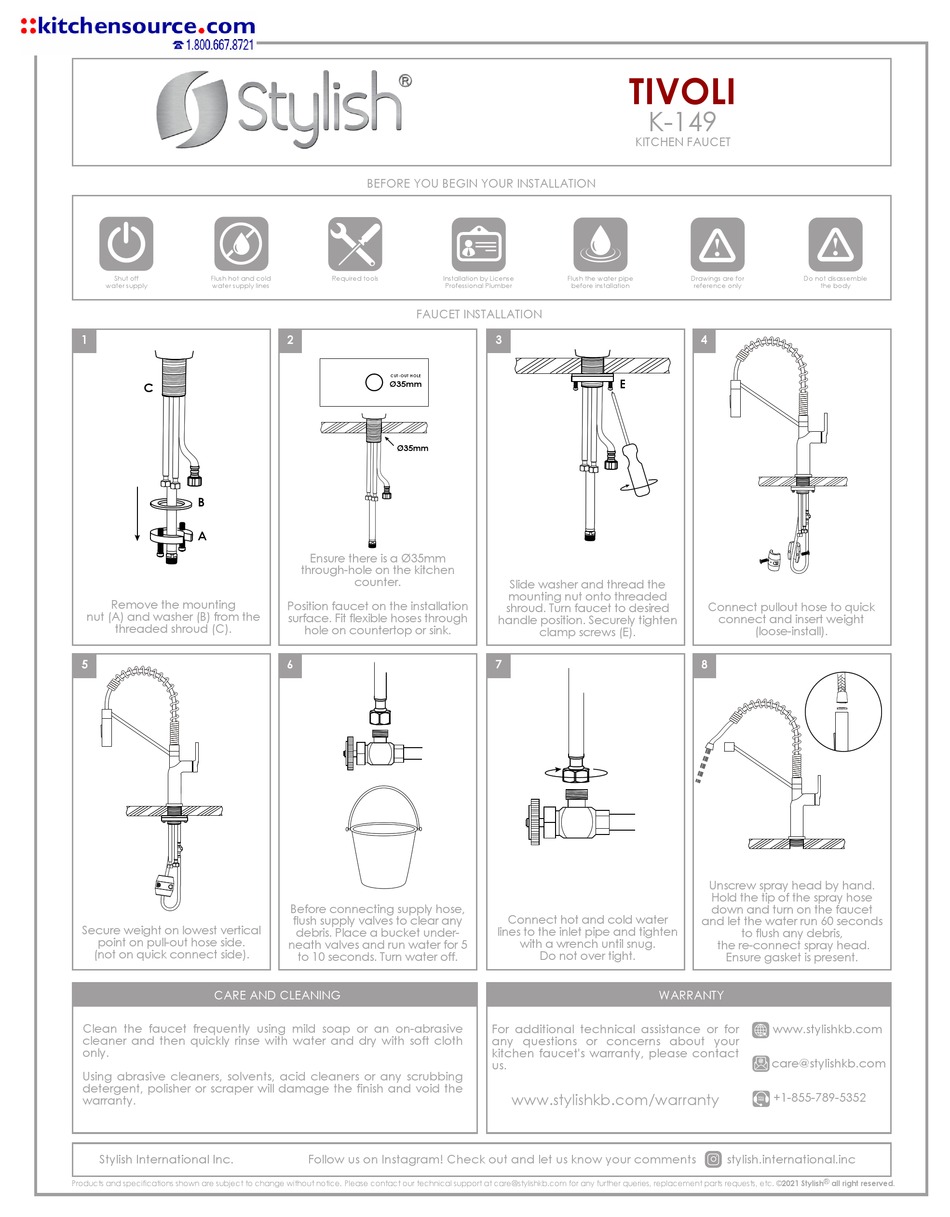 STYLISH TIVOLI K149 QUICK START MANUAL Pdf Download ManualsLib