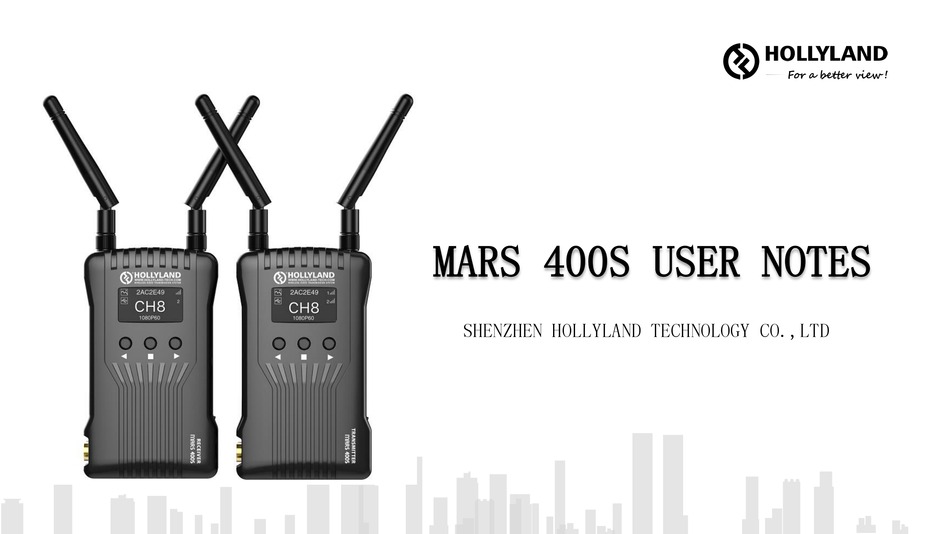 HOLLYLAND 400S USER NOTES Pdf Download ManualsLib