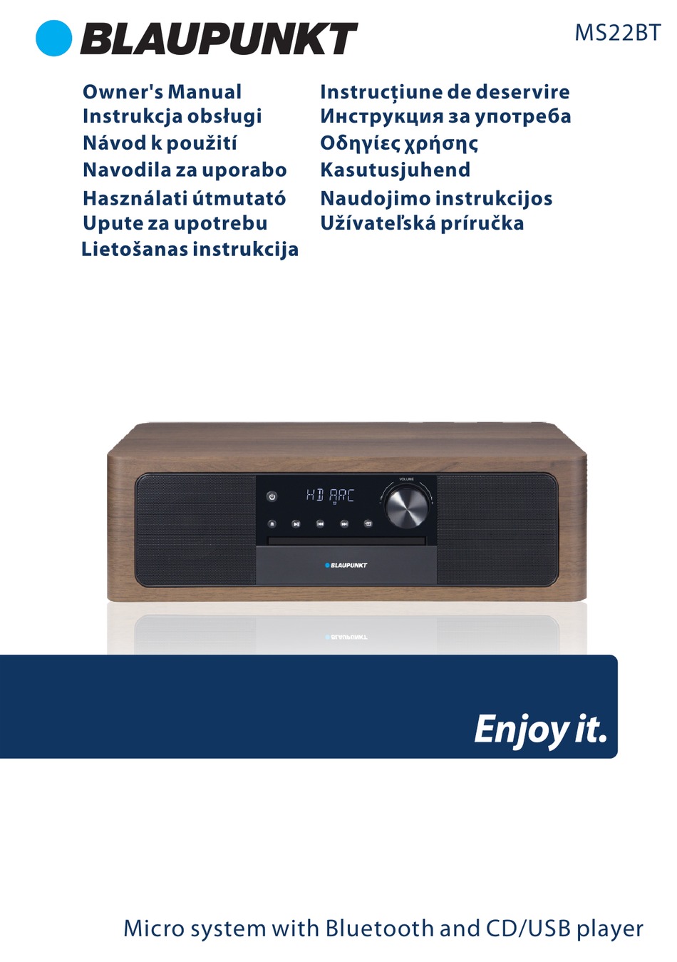 BLAUPUNKT MS22BT OWNER'S MANUAL Pdf Download | ManualsLib