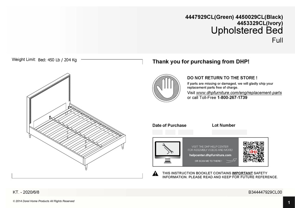 DOREL HOME PRODUCTS 4447929CL MANUAL Pdf Download ManualsLib