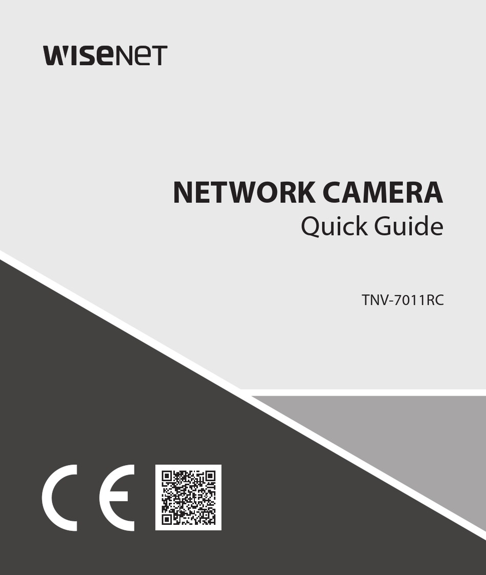 WISENET TNV 7011RC QUICK MANUAL Pdf Download ManualsLib