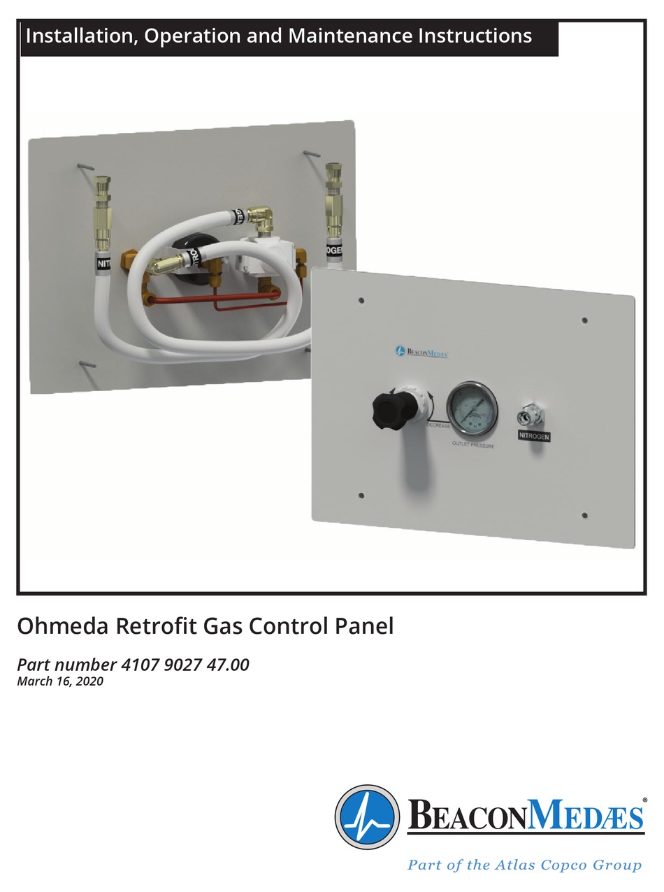 BEACONMEDAES 4107 9027 47.00 INSTALLATION, OPERATION AND MAINTENANCE