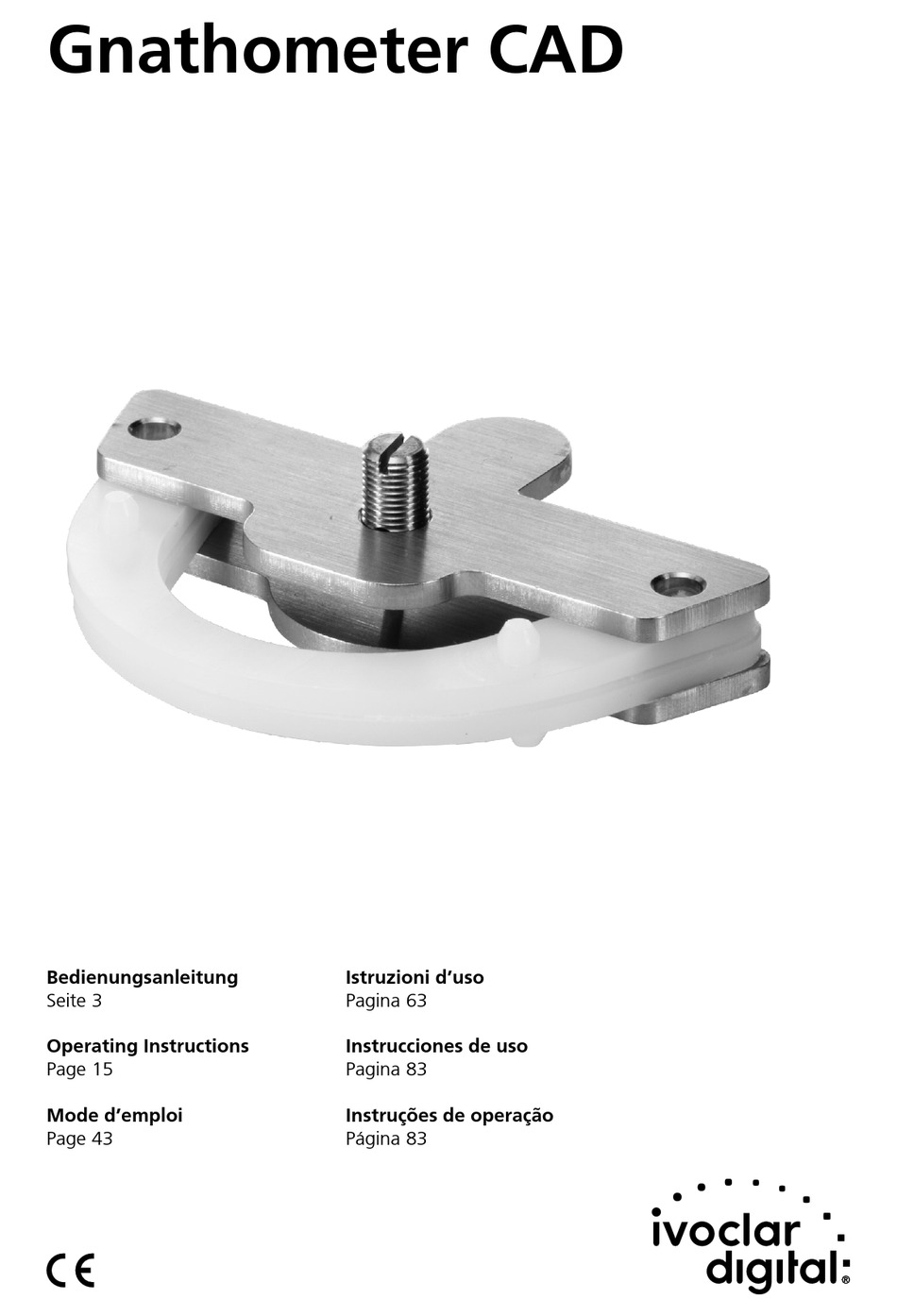 IVOCLAR DIGITAL CAD OPERATING INSTRUCTIONS MANUAL Pdf Download | ManualsLib