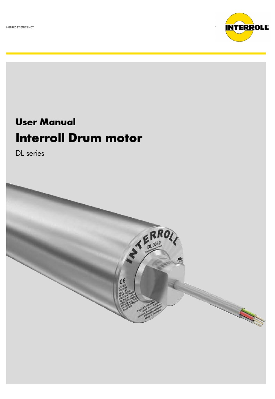 INTERROLL DL SERIES USER MANUAL Pdf Download ManualsLib