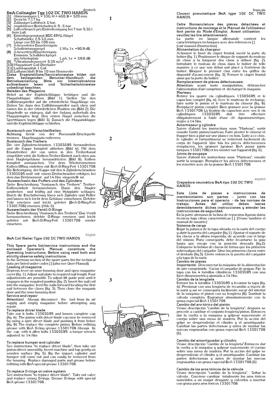 BEA 12200100 MANUAL Pdf Download ManualsLib