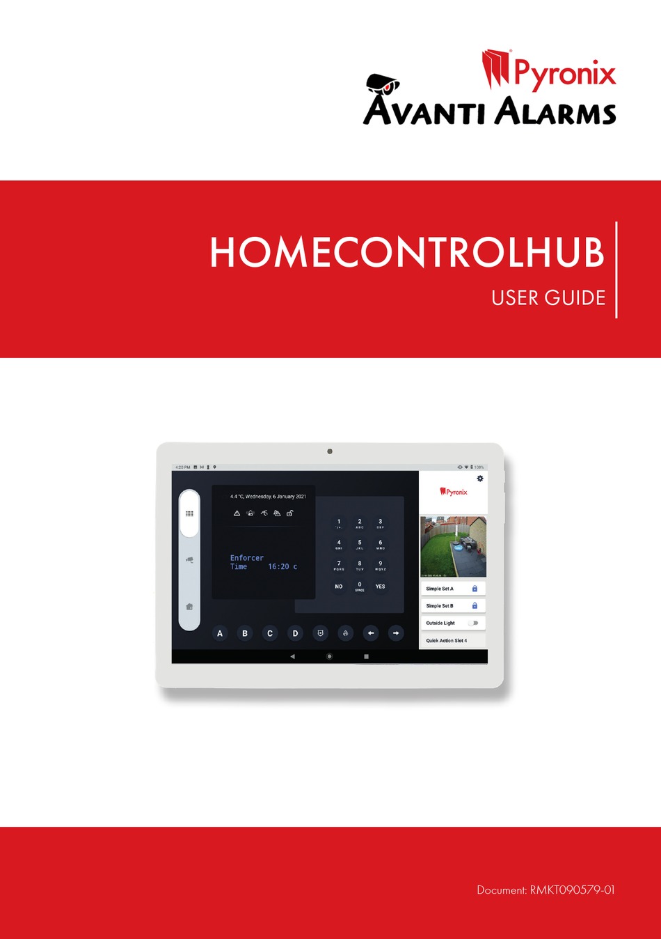 PYRONIX HOMECONTROLHUB USER MANUAL Pdf Download ManualsLib