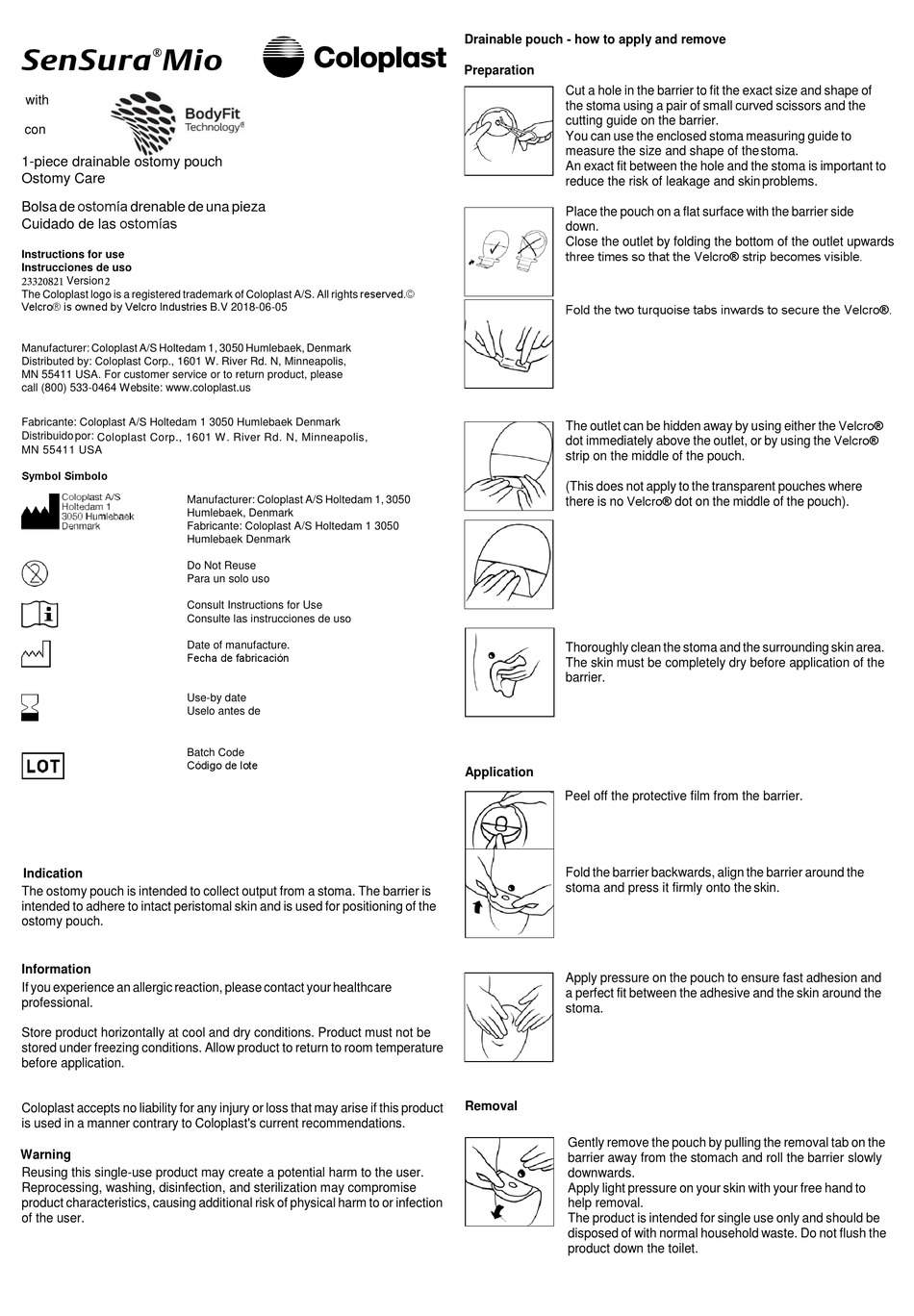 COLOPLAST SENSURA MIO QUICK START MANUAL Pdf Download ManualsLib