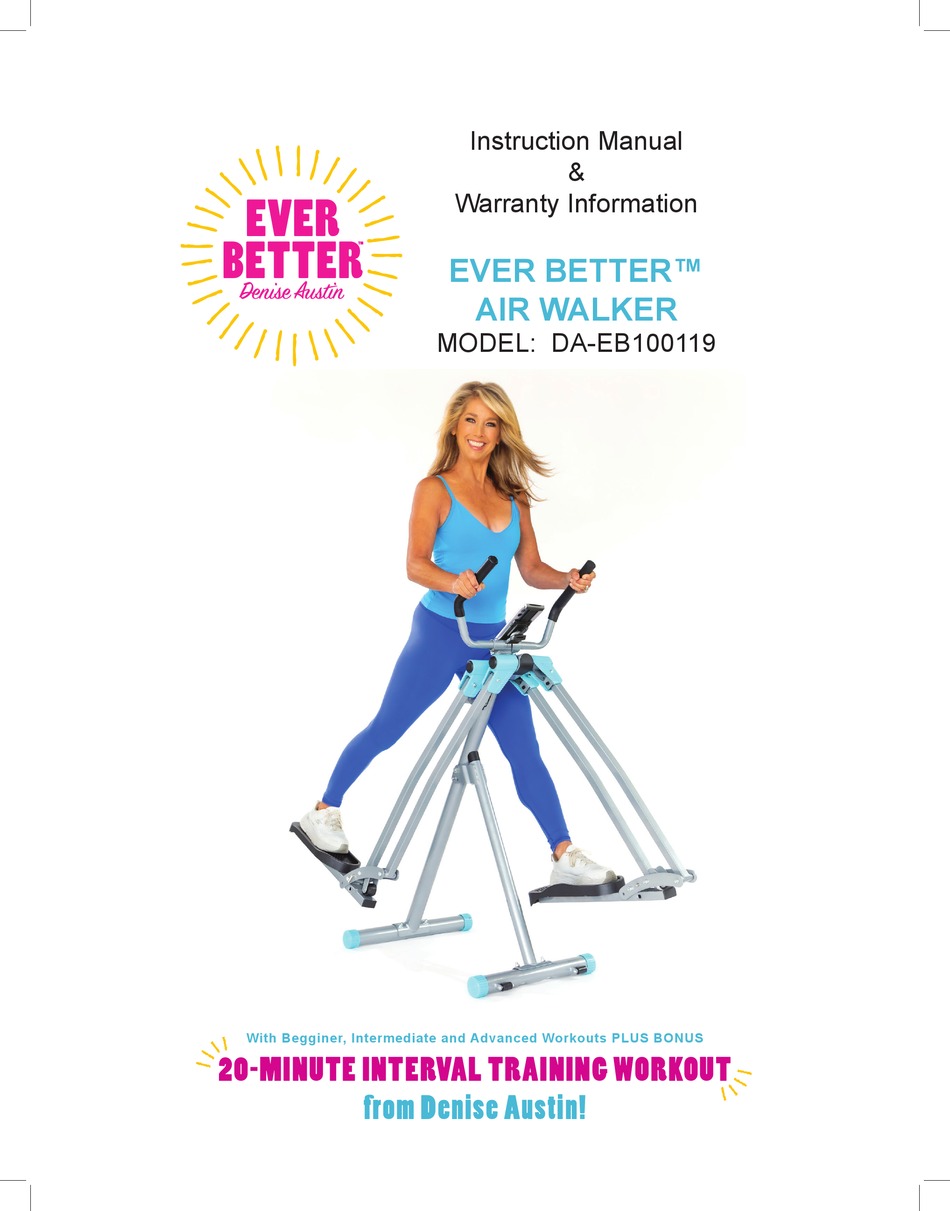 Ever better air walker sale