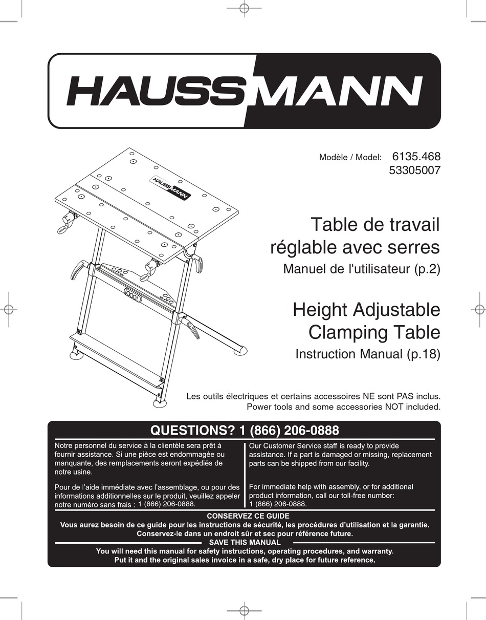 HAUSSMANN 6135.468 INSTRUCTION MANUAL Pdf Download ManualsLib