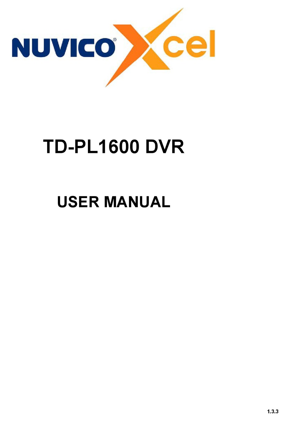 NUVICO XCEL TD PL1600 USER MANUAL Pdf Download ManualsLib nuvico-xcel-td-pl1600-user-manual-pdf-download-manualslib