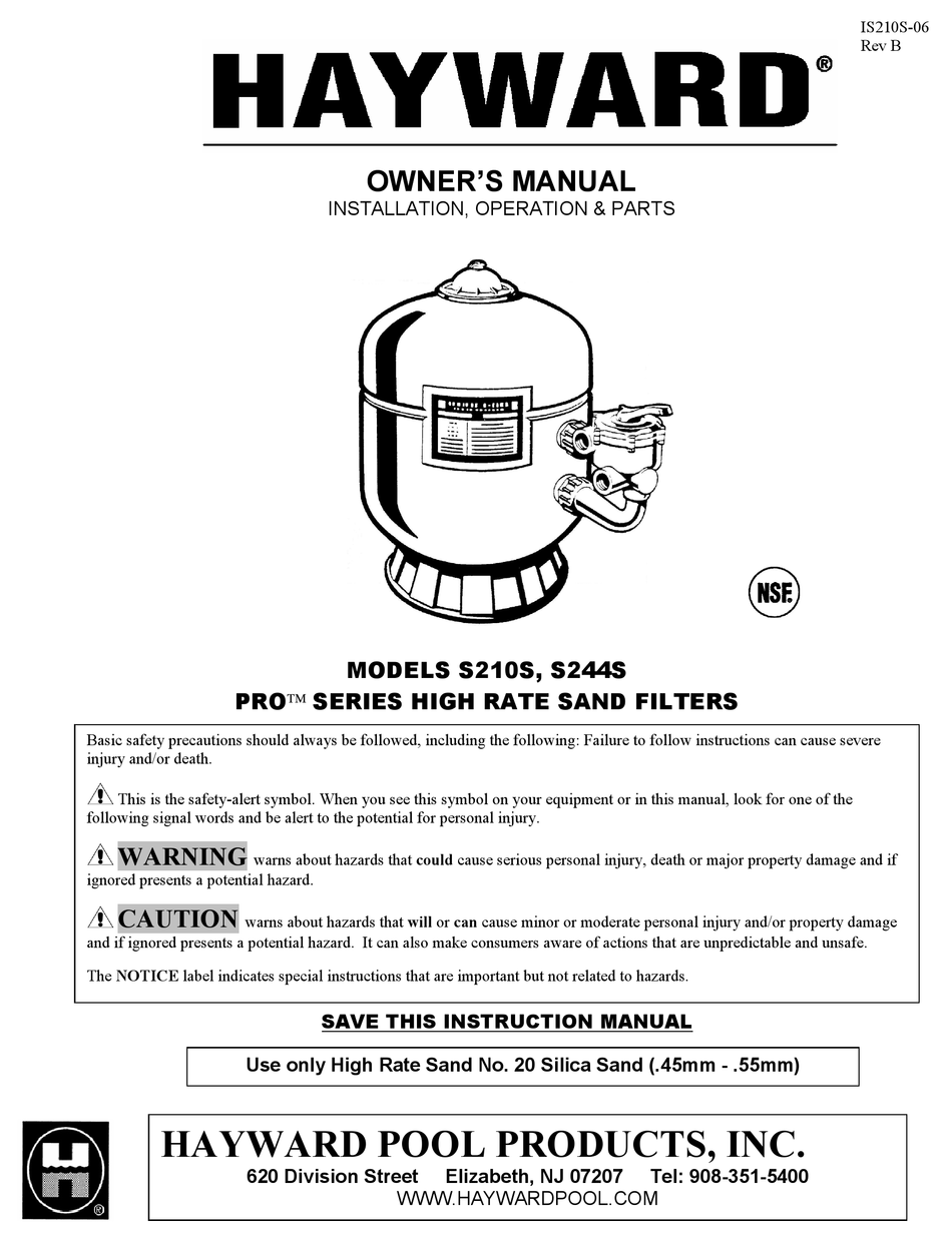 hayward-pool-products-s210s-owner-s-manual-pdf-download-manualslib