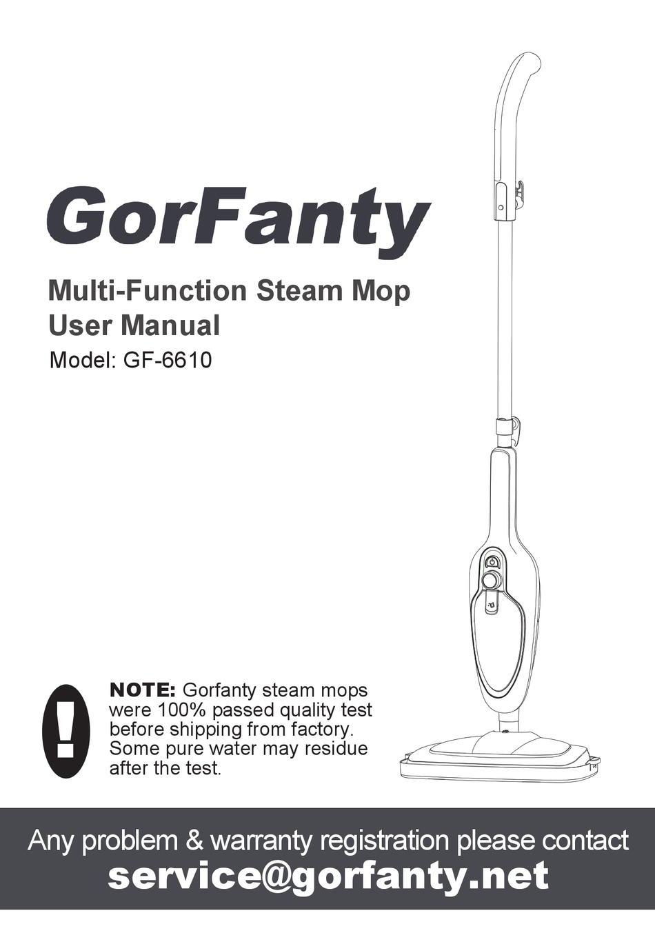 GORFANTY GF 6610 USER MANUAL Pdf Download ManualsLib   Gorfanty Gf 6610 