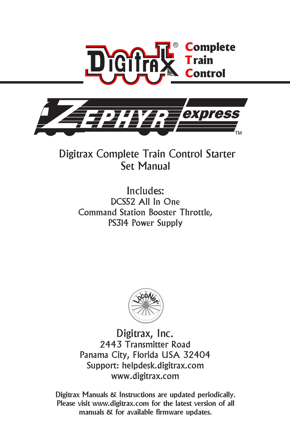 DIGITRAX ZEPHYR EXPRESS DCS52 MANUAL Pdf Download ManualsLib
