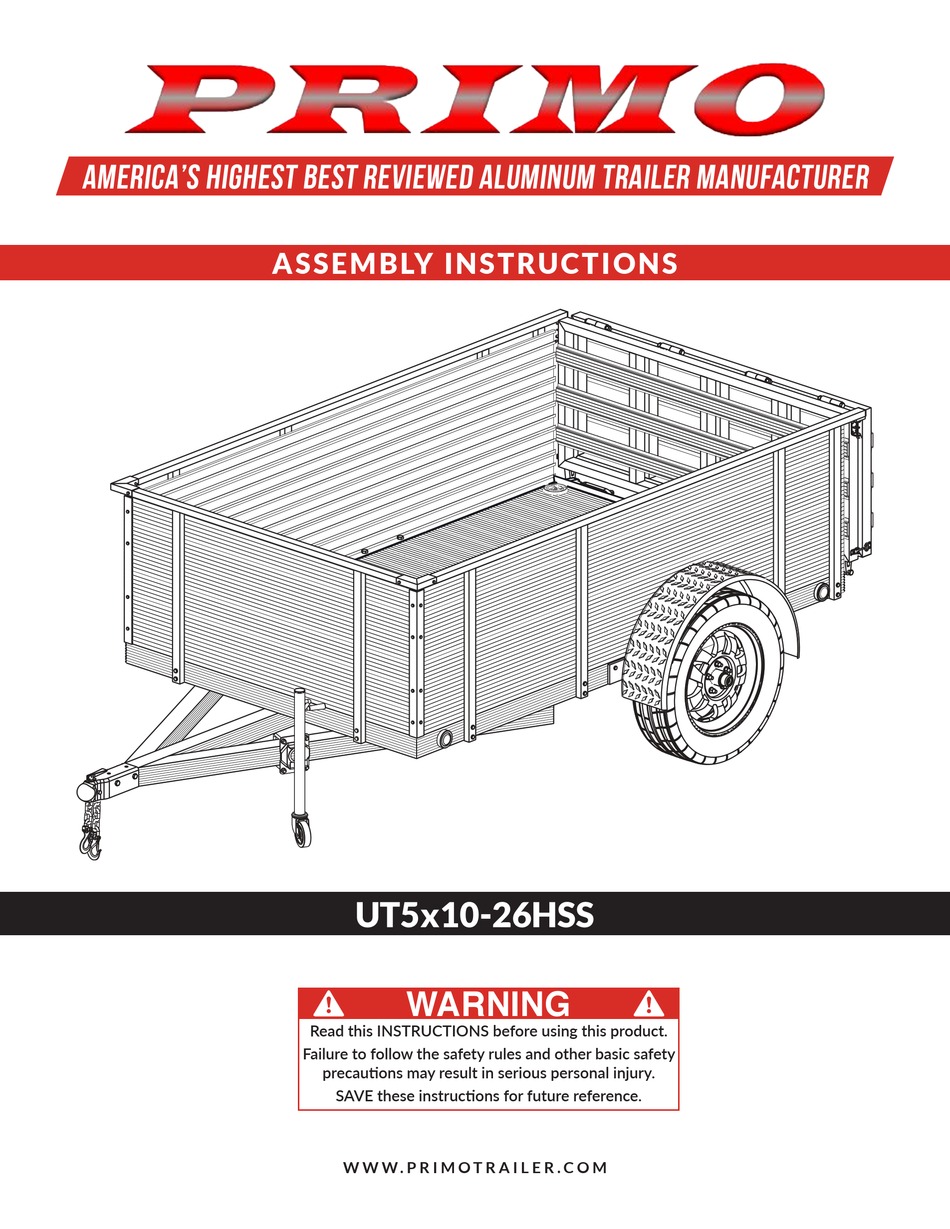 PRIMO WATER UT5X1026HSS ASSEMBLY INSTRUCTIONS MANUAL Pdf Download