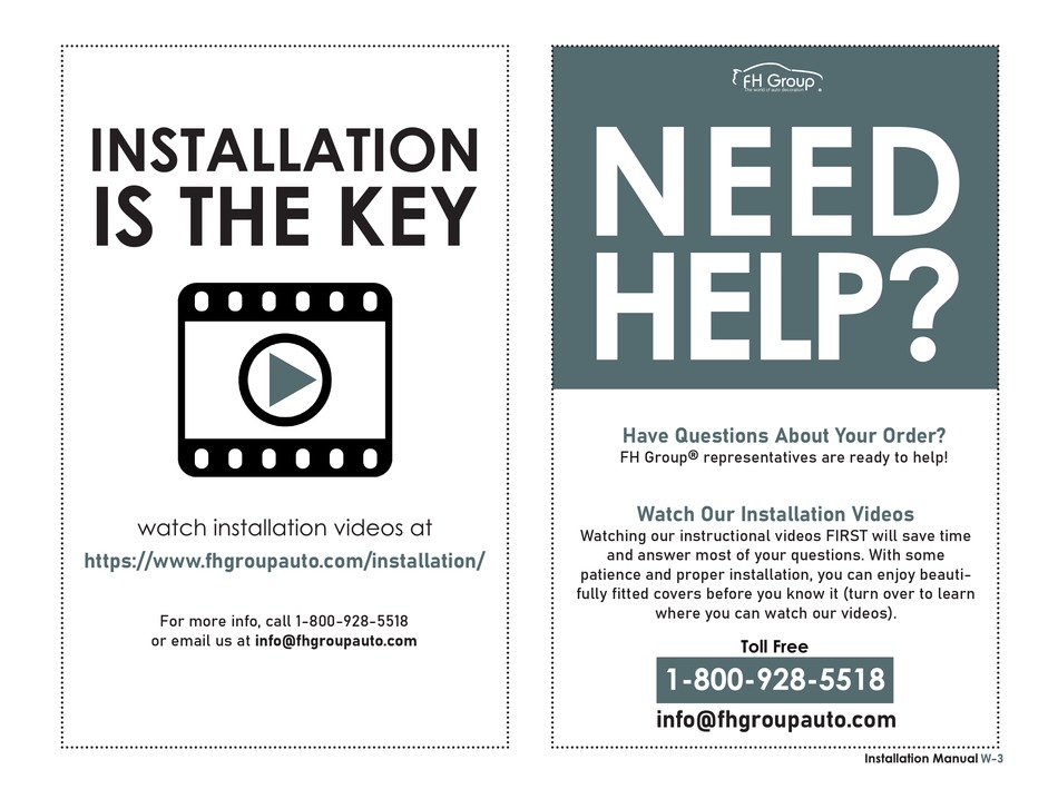 FH GROUP FH1026 INSTALLATION MANUAL Pdf Download ManualsLib