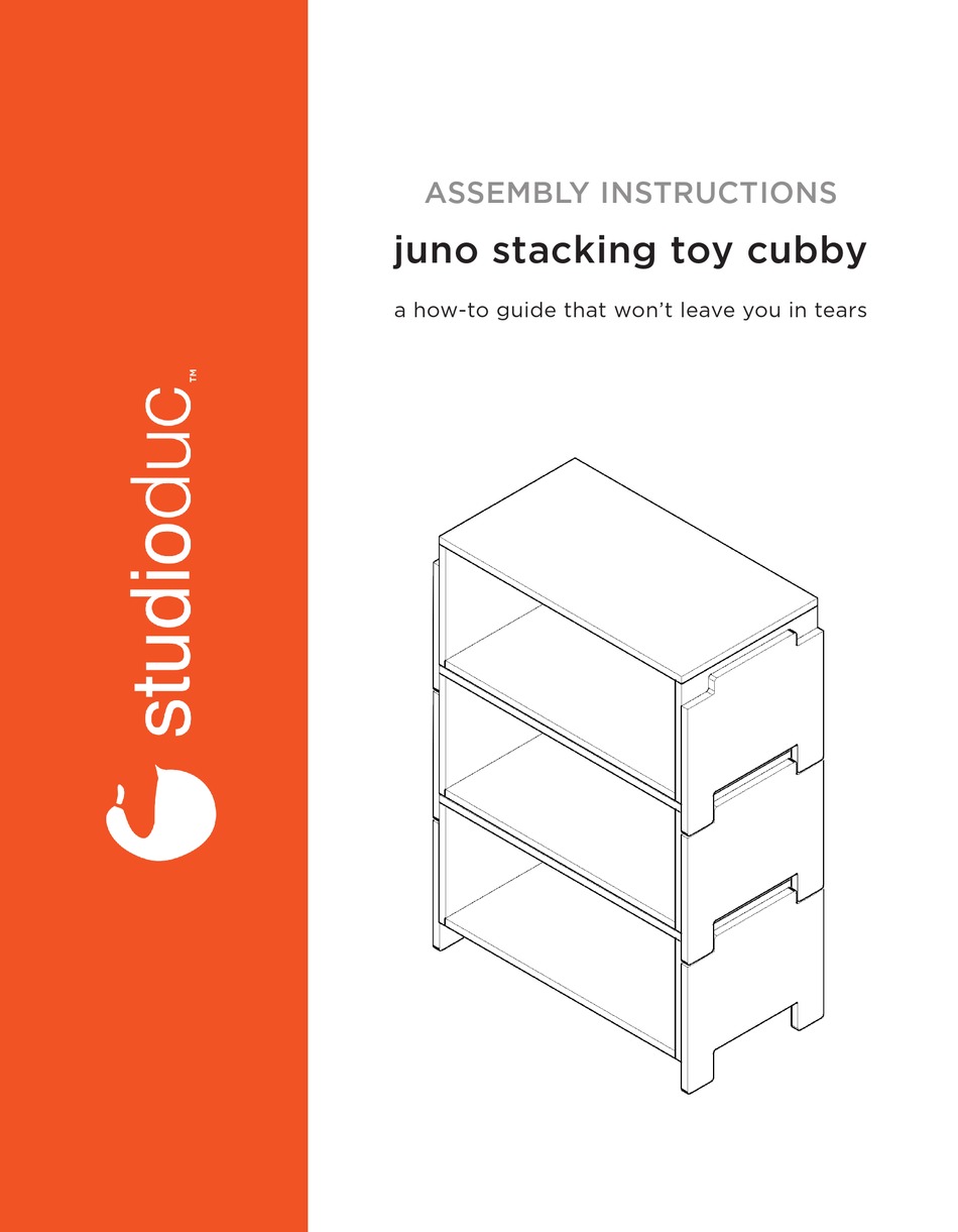 STUDIODUC JUNO ASSEMBLY INSTRUCTIONS MANUAL Pdf Download ManualsLib