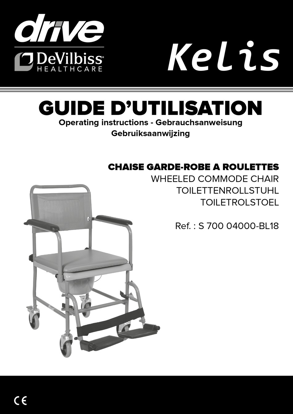 DRIVE DEVILBISS HEALTHCARE KELIS OPERATING INSTRUCTIONS MANUAL Pdf ...