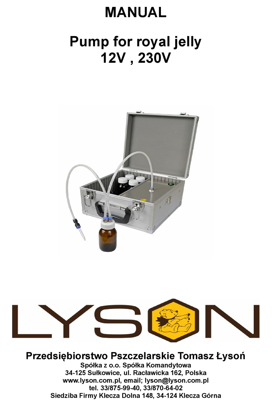 LYSON W010 MANUAL Pdf Download ManualsLib