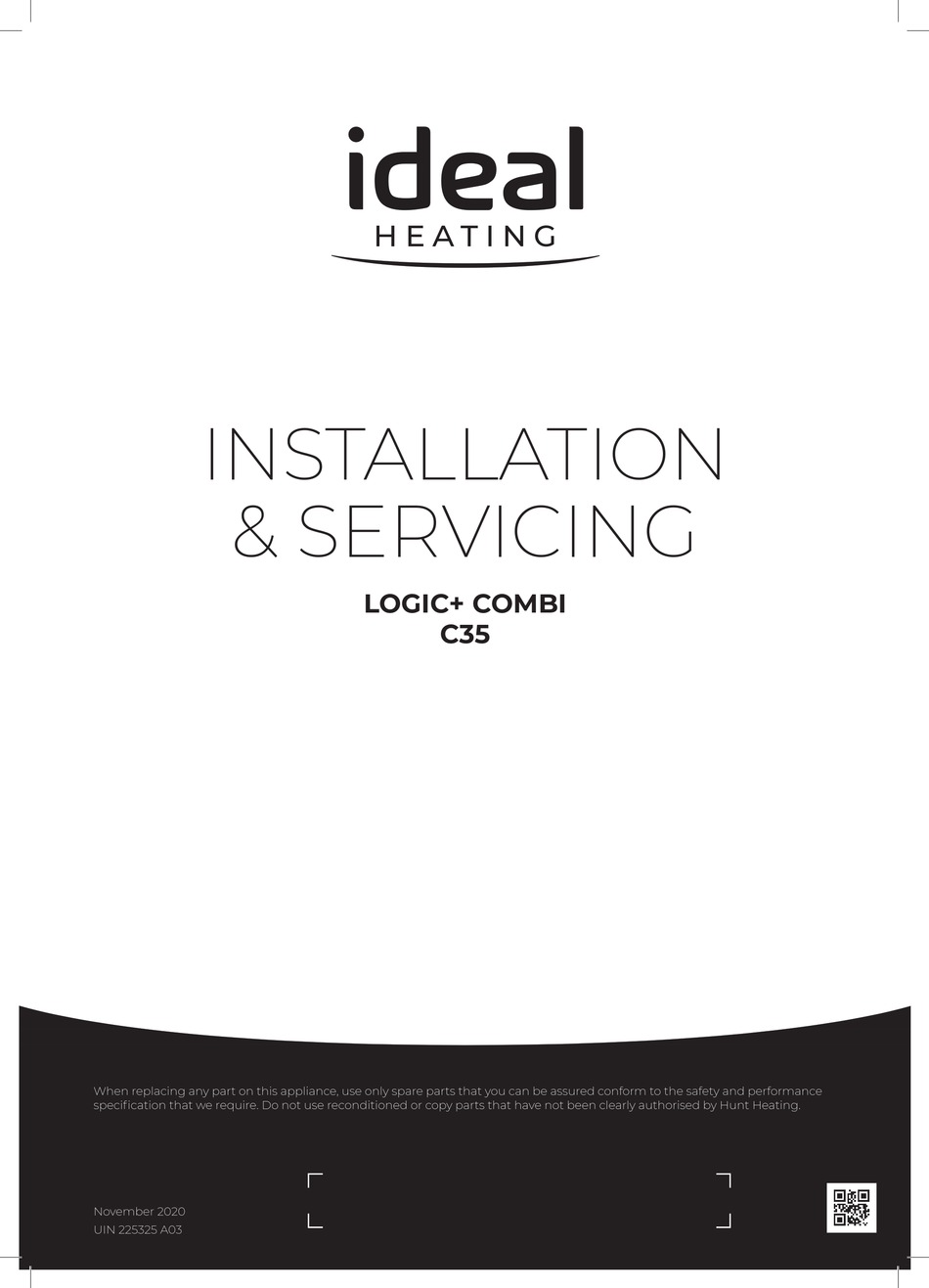 IDEAL HEATING LOGIC+ COMBI C35 INSTALLATION & SERVICING Pdf Download ...