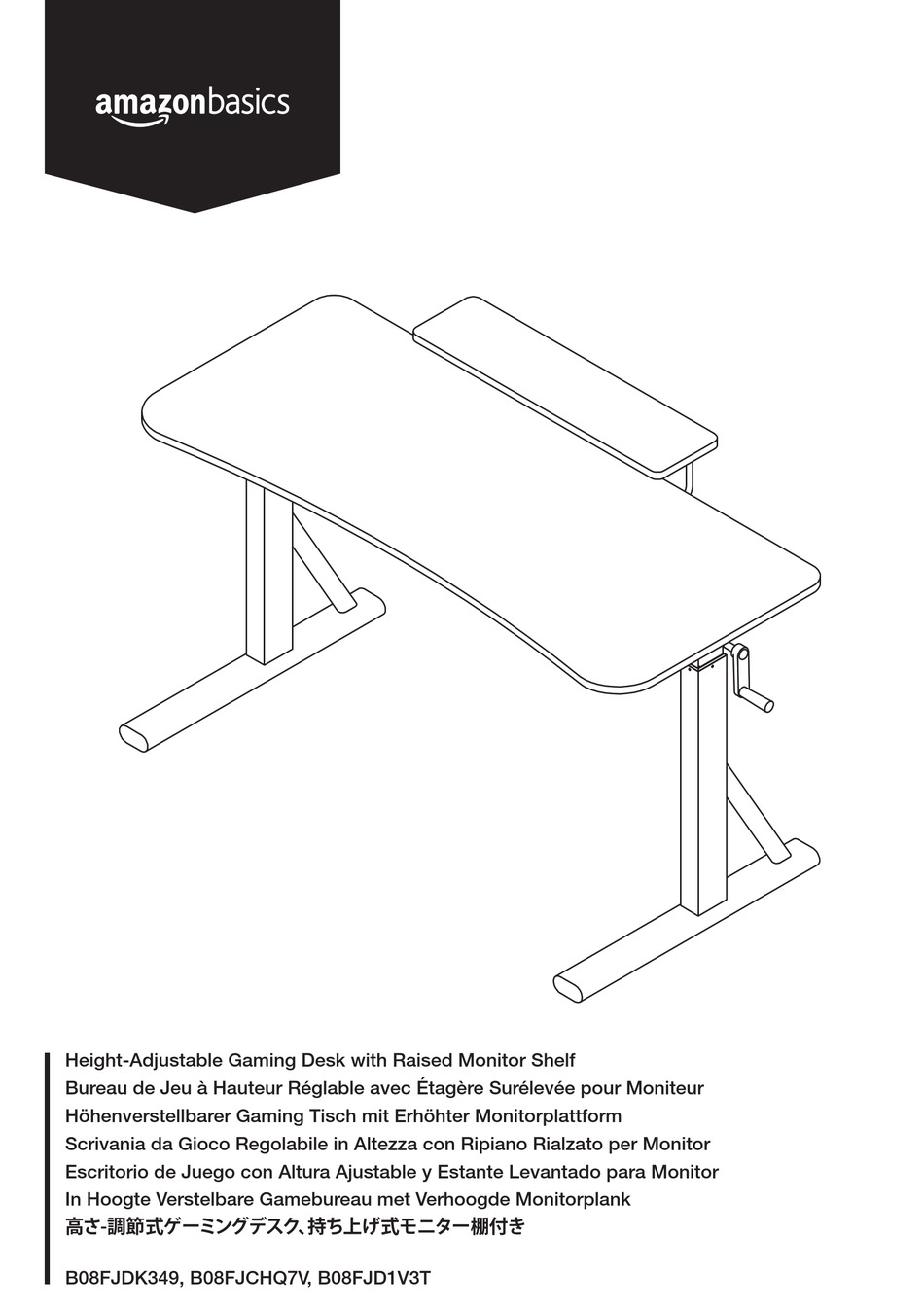 AMAZONBASICS B08FJDK349 MANUAL Pdf Download ManualsLib
