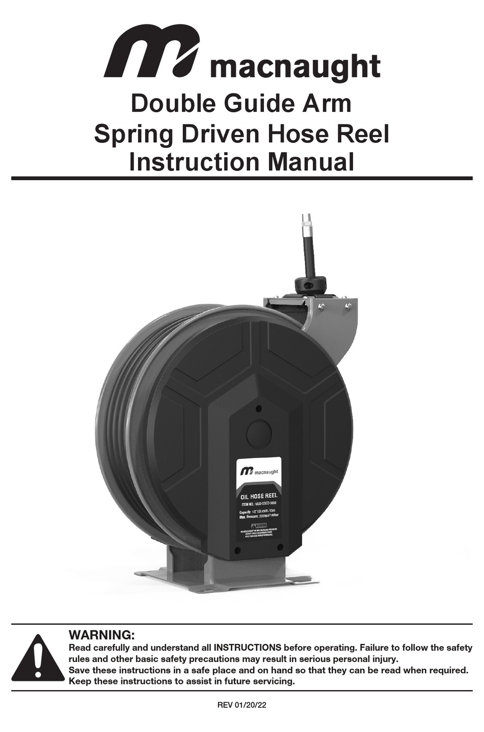 MACNAUGHT M3D-SSAW-5050 INSTRUCTION MANUAL Pdf Download | ManualsLib