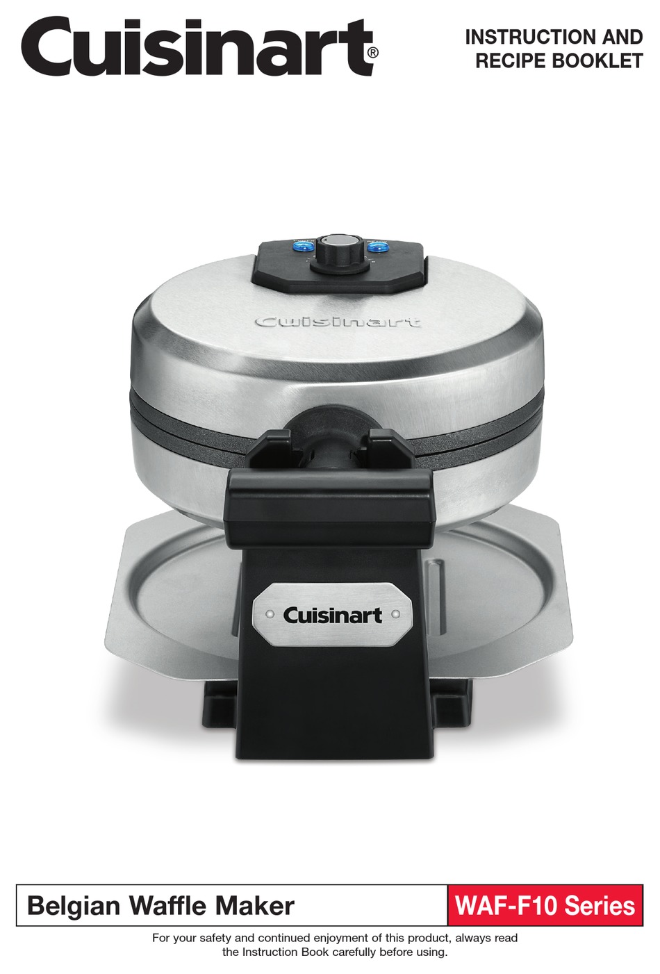 CUISINART WAFF10P1 INSTRUCTIONS MANUAL Pdf Download ManualsLib