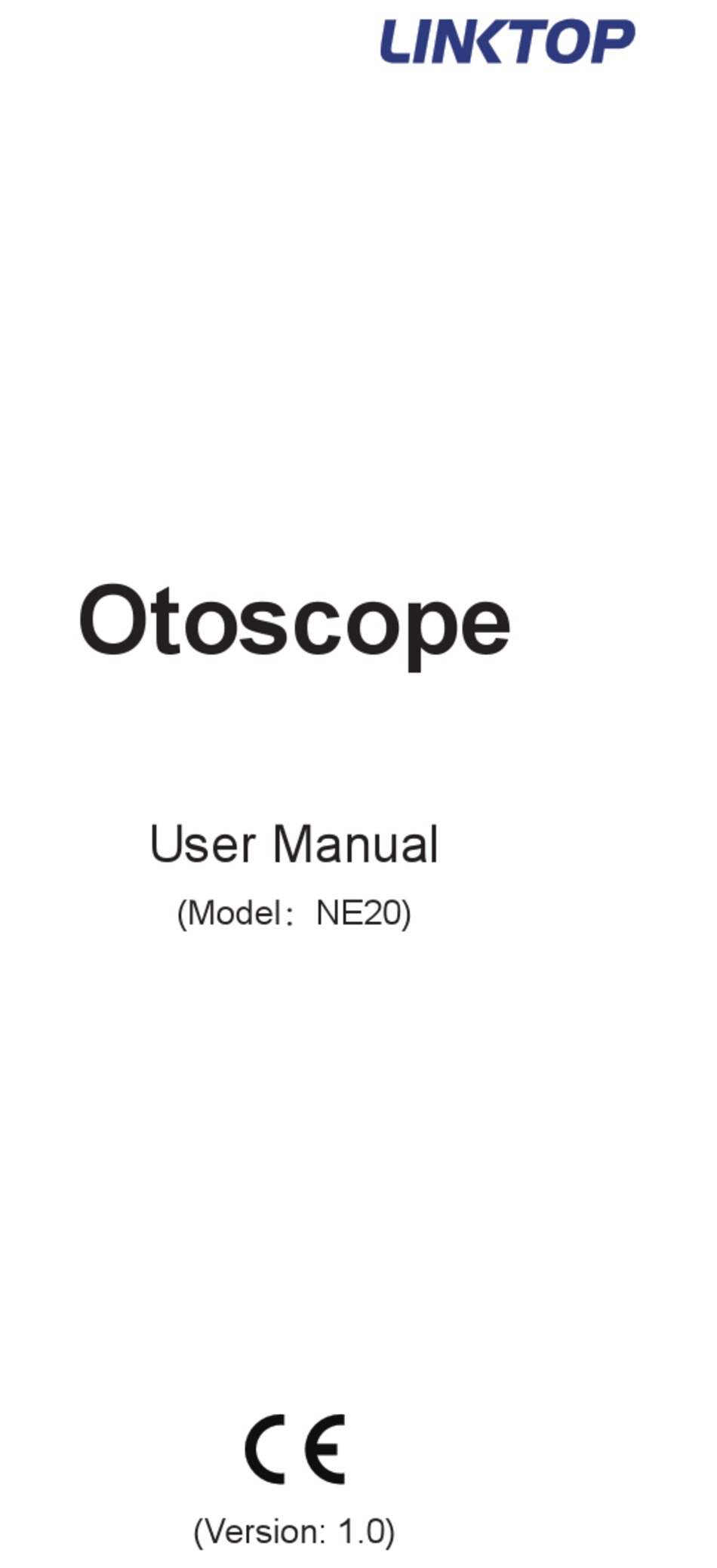 LINKTOP OTOSCOPE NE20 USER MANUAL Pdf Download ManualsLib