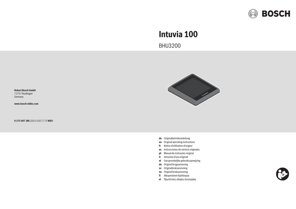 bosch intuvia kit