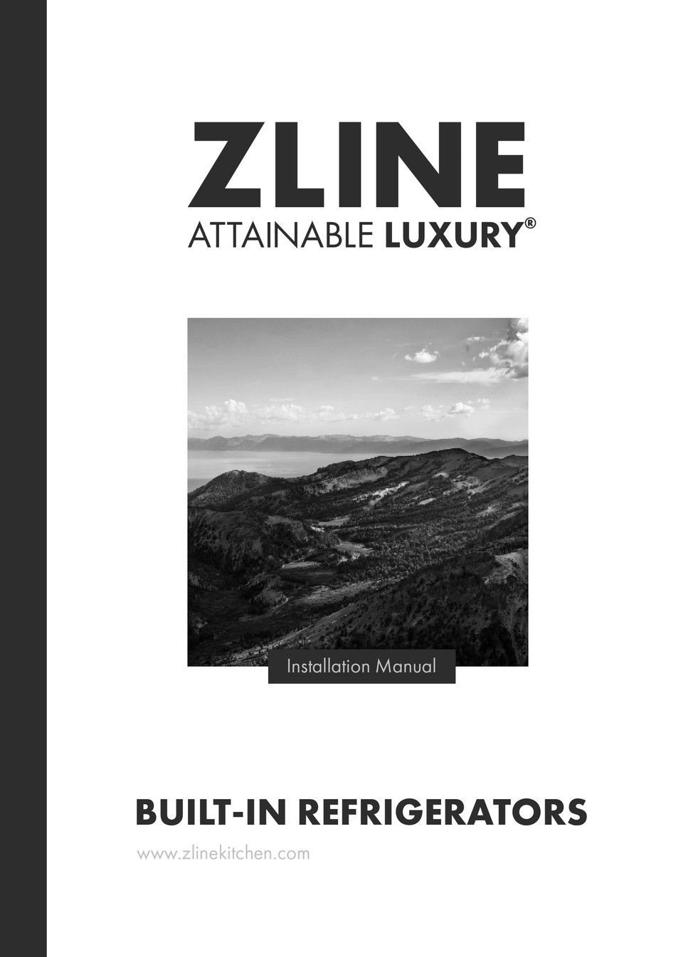 ZLINE RBIV30 INSTALLATION MANUAL Pdf Download ManualsLib