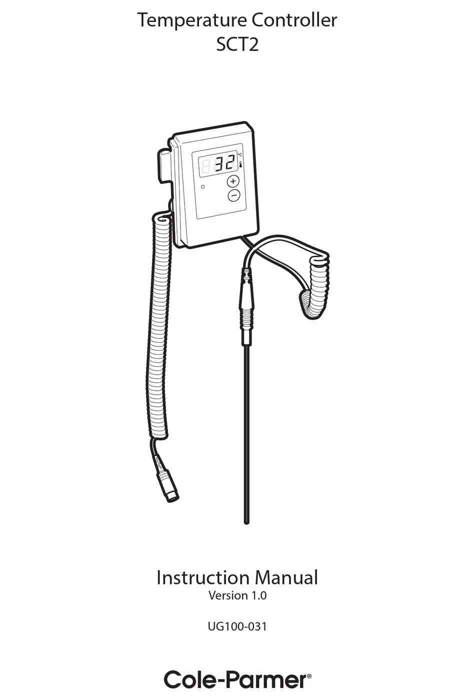 COLE PARMER SCT2 INSTRUCTION MANUAL Pdf Download ManualsLib