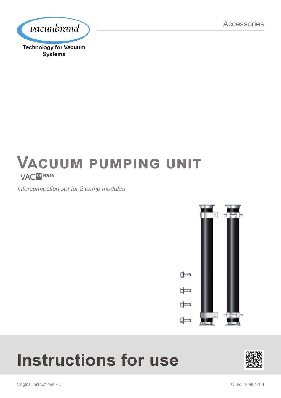 VACUUBRAND VAC 24SEVEN INSTRUCTIONS FOR USE MANUAL Pdf Download