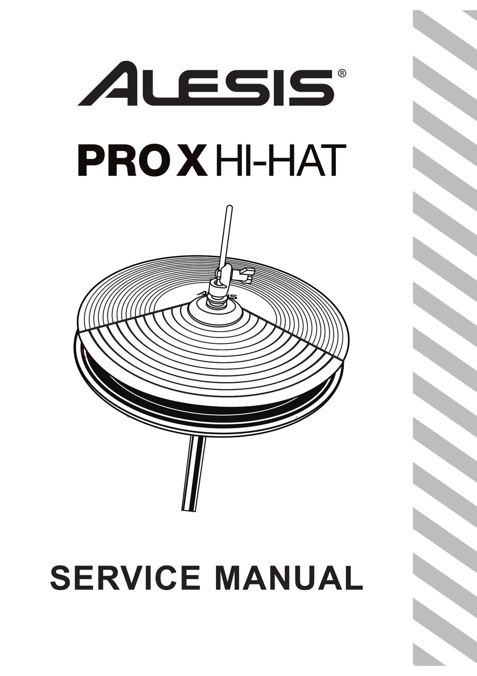 ALESIS PRO X HIHAT SERVICE MANUAL Pdf Download ManualsLib